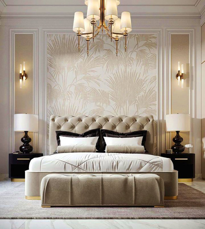 Decor phòng ngủ phong cách cổ điển